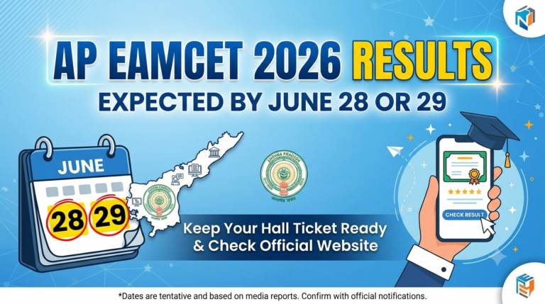 AP EAMCET 2026 Results Expected by June 28 or 29