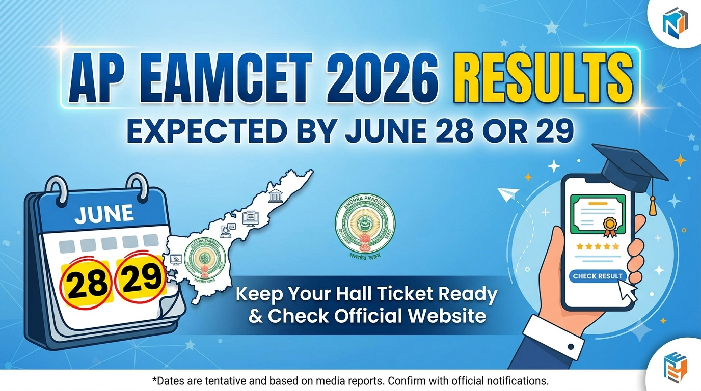 AP EAMCET 2026 Results Expected by June 28 or 29