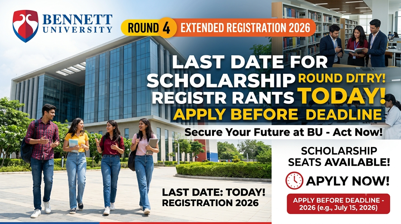 Bennett University Round 4 Extended Registration 2026