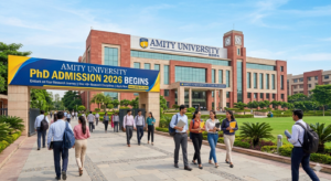 Amity University PhD Admission 2026 Begins: Check Eligibility, Application Fee, PET Exam, Selection Process and Important Details