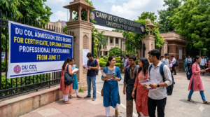 DU COL Admission 2026 Begins for Certificate, Diploma Courses; Professional Programmes from June 17