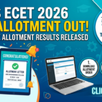 TS ECET 2026 Seat Allotment Out for First Phase