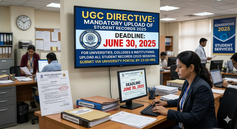UGC Directs Universities, Colleges to Upload 2025 Student Records by June 30