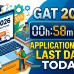 GAT Application Form 2026 Last Date Today; Check Steps to Register at apply.gitam.edu