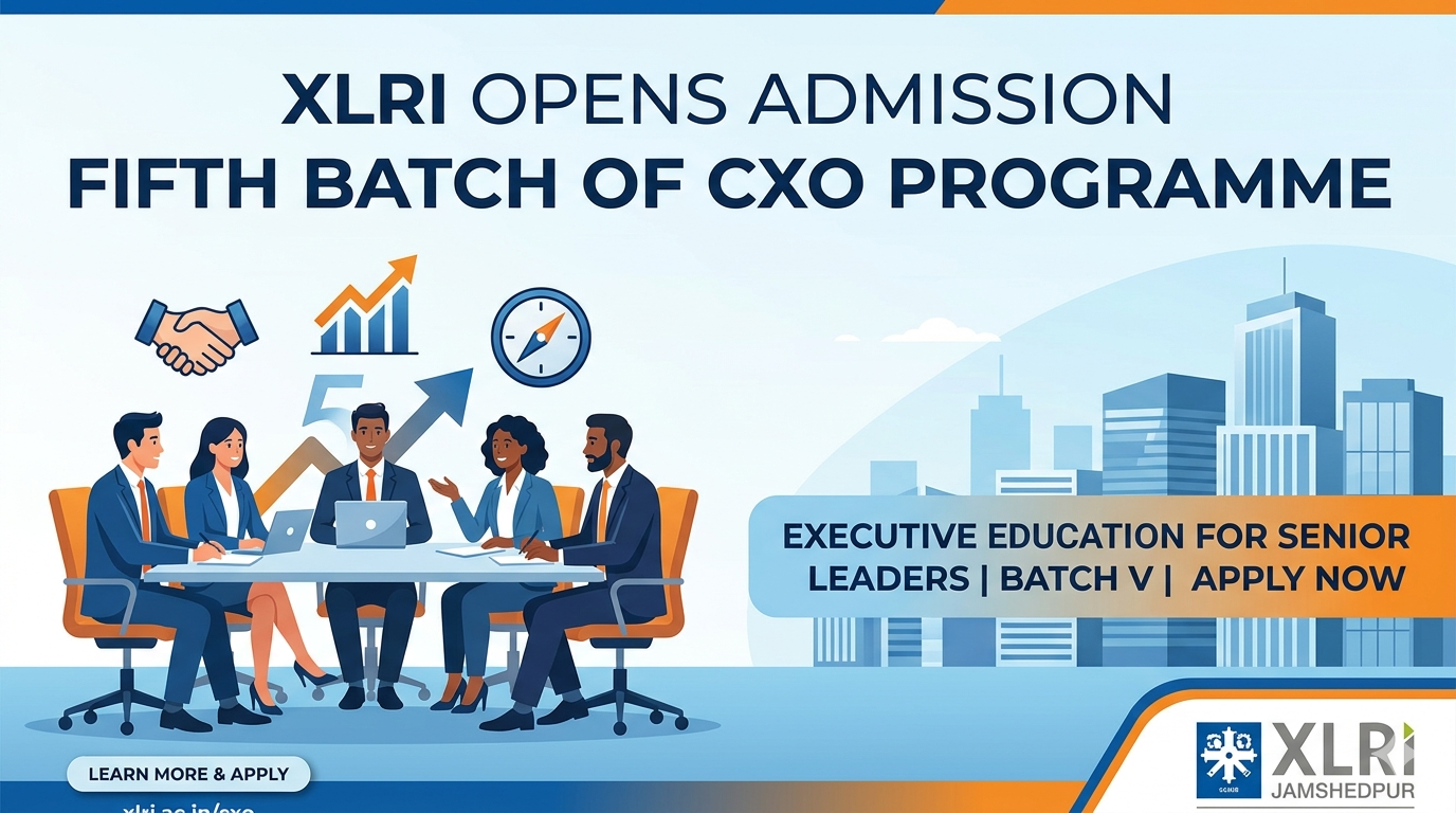 XLRI Opens Admission for Fifth Batch of CXO Programme