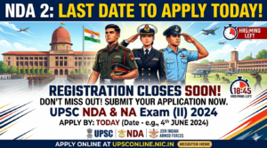 NDA 2 Last Date to Apply TODAY