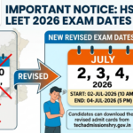 HSTES LEET 2026 Exam Dates Revised; B.Tech Lateral Entry Test to Be Held from July 2 to 4
