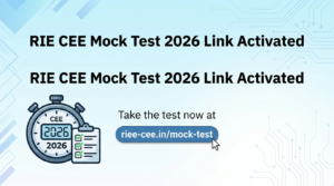 RIE CEE Mock Test 2026 Link Activated at cee.ncert.gov.in; Candidates Can Practice CBT Before Exam