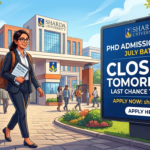Sharda University PhD Admission 2026 Closing Tomorrow for July Batch; Submit Applications Now