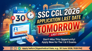 SSC CGL 2026 Application Last Date Tomorrow; Check Notice Here