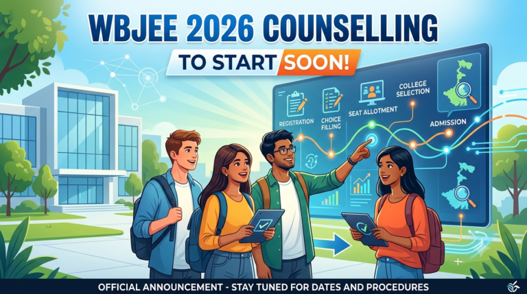WBJEE 2026 Counselling to Start Soon