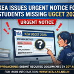KEA Issues Urgent Notice for Students Missing UGCET 2026 Ranks; Spot Rank Process to Begin Within Five Days