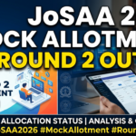 JoSAA 2026 Mock Allotment (Round 2 OUT) LIVE: Choice Filling Last Date & Counselling Schedule