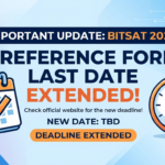 BITSAT 2026 Preference Form Last Date Extended