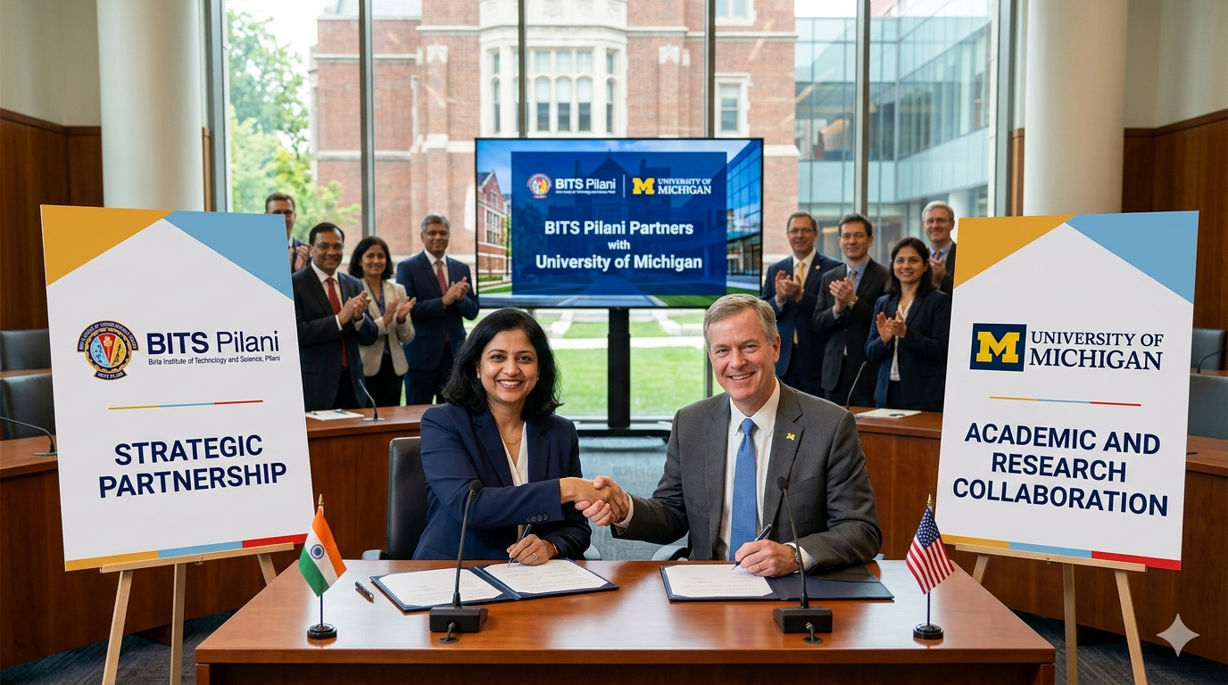 BITS Pilani Partners with University of Michigan for Academic and Research Collaboration