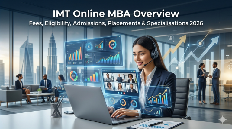 IMT Ghaziabad Online MBA