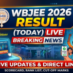 WBJEE 2026 Result (TODAY) LIVE: Result Released, Steps to Check Rank Card, Details
