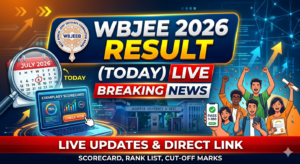 WBJEE 2026 Result (TODAY) LIVE
