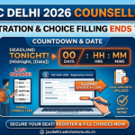 JAC Delhi 2026 Counselling Registration & Choice Filling Ends Today; First Allotment on June 15