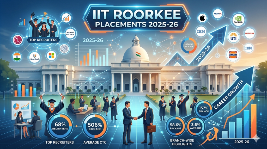 IIT Roorkee Placements 2025-26: First BTech Data Science and AI Batch ...