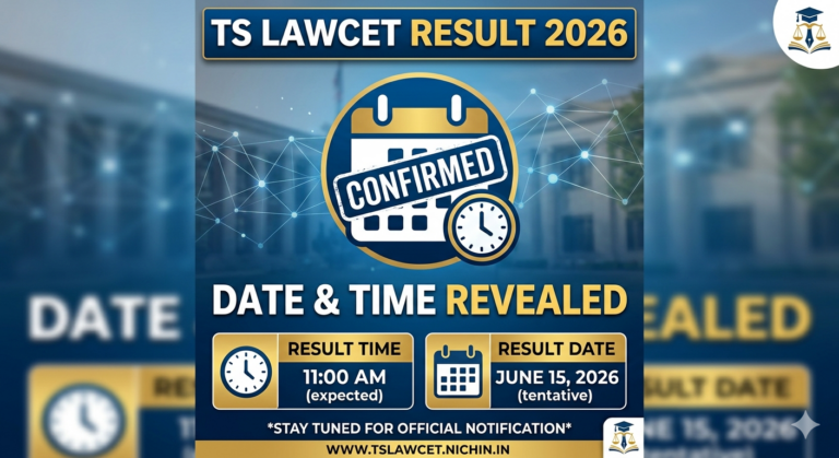 TS LAWCET Result 2026 Date & Time Confirmed