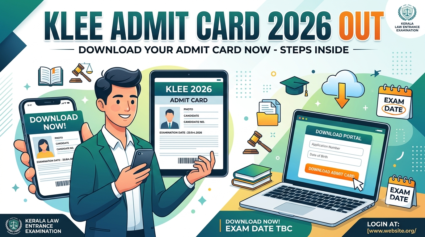 KLEE Admit Card 2026 OUT
