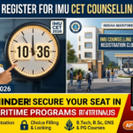 Last Date to Register for IMU CET Counselling 2026 Today; Visit imu.edu.in to Apply
