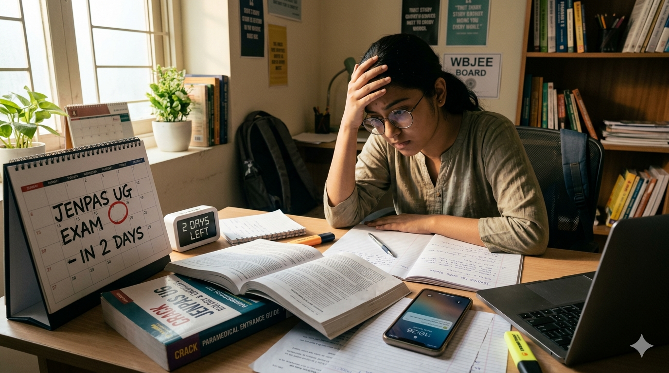 JENPAS UG 2026 Exam in 2 Days