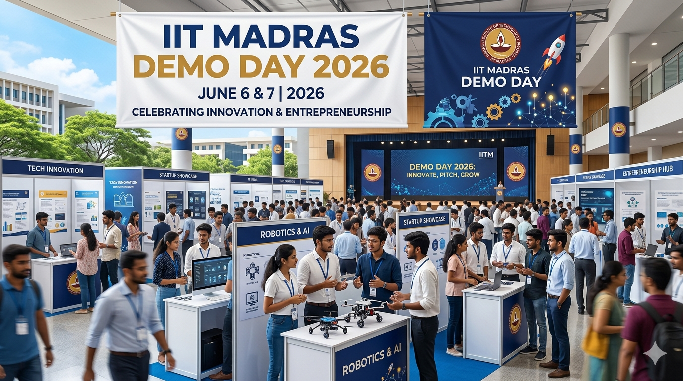 IIT Madras Demo Day 2026 on June 6, 7