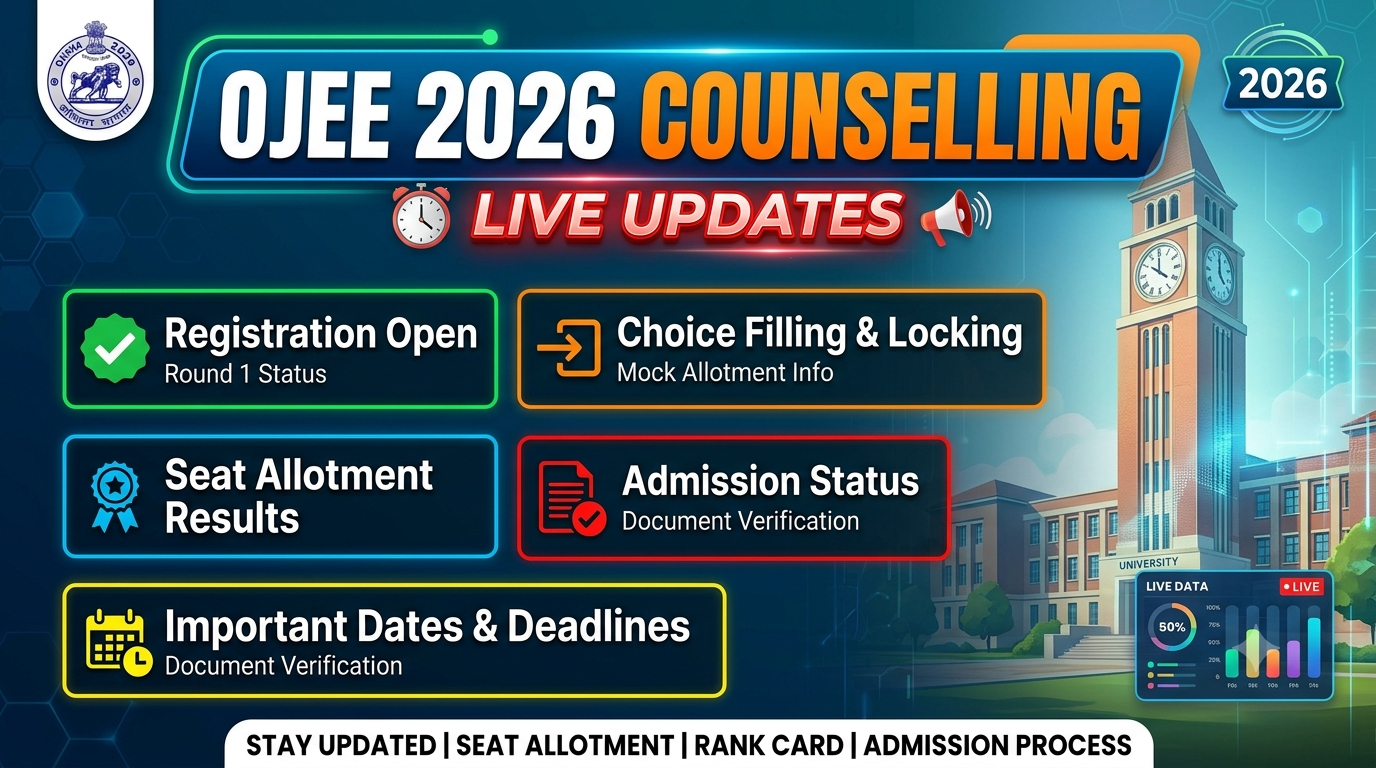 OJEE 2026 Counselling