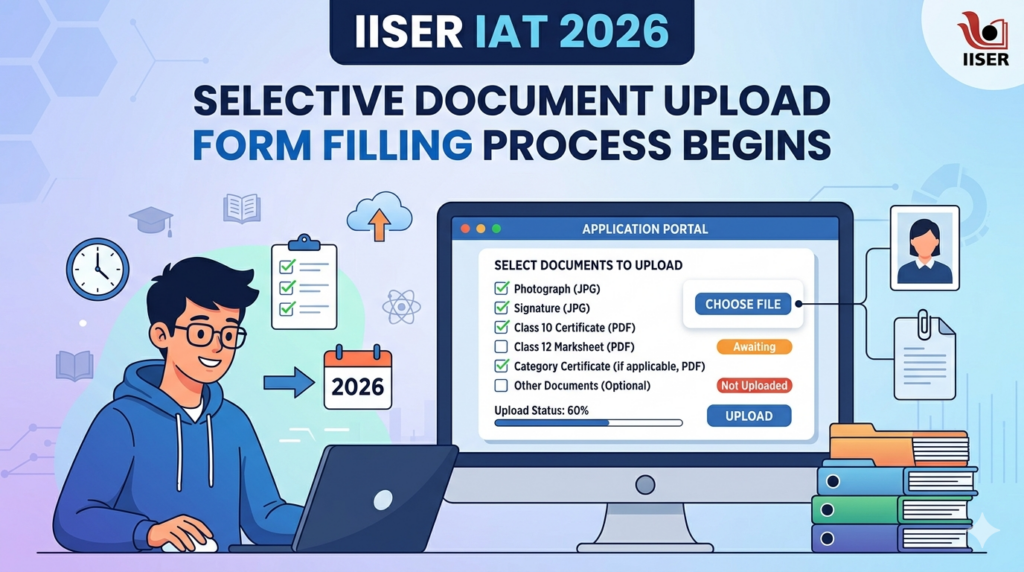 IISER IAT 2026: Selective Document Upload Form Filling Process Begins; Check Important Dates, Documents Required and Admission Details