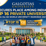 Galgotias University Secures Place Among India’s Top 16 Private Universities in QS World University Rankings 2027