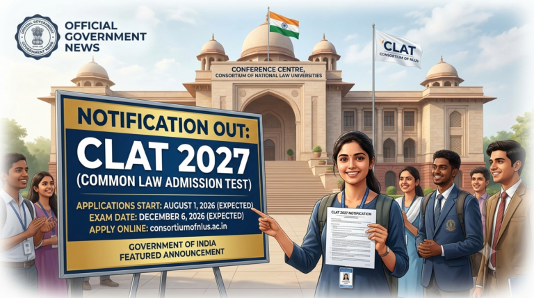 CLAT 2027 Notification Out