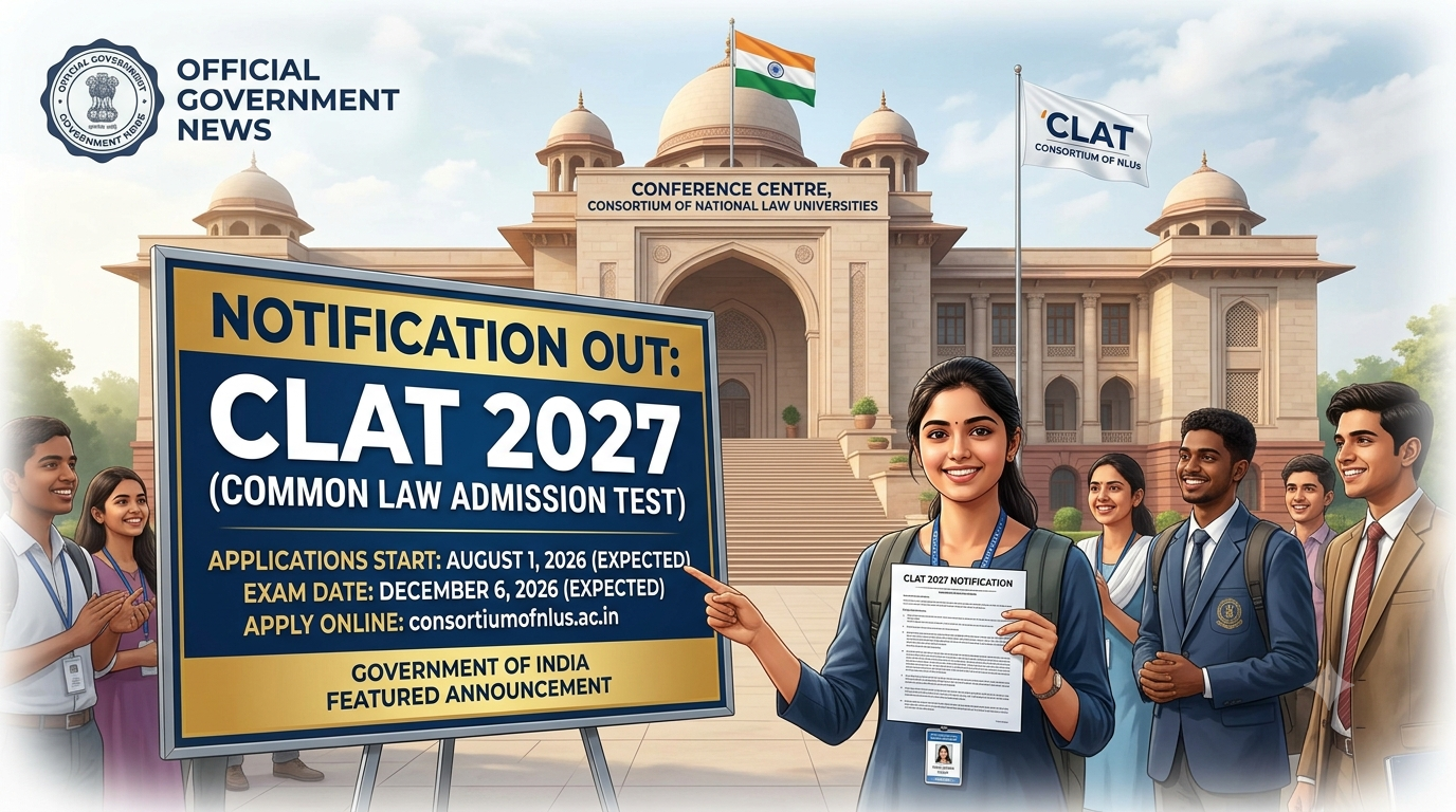 CLAT 2027 Notification Out