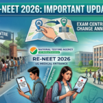 Re-NEET 2026: NTA Announces Change in Exam Centre; Issues Advisory for Biometric Verification, Dress Code