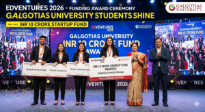 Galgotias University Students Shine at EDVentures 2026, Three Student Startups Receive Funding from INR 10 Crore Fund