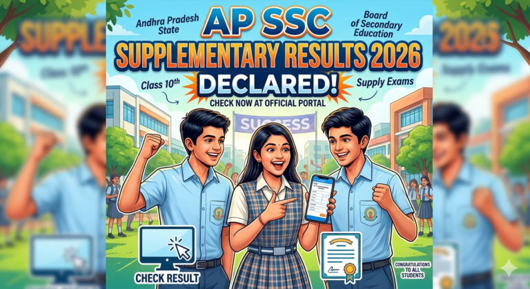 AP SSC Supplementary Result 2026 Released