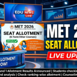 MET 2026 Seat Allotment LIVE: Round 3 Result Today, Know How to Check Allotment Status