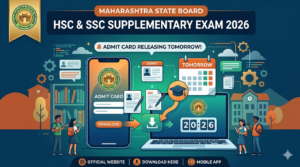 Maharashtra HSC, SSC Supplementary Admit Card 2026 Releasing Tomorrow