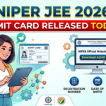 NIPER JEE 2026 Admit Card TODAY at niper.gov.in; Check Steps to Download