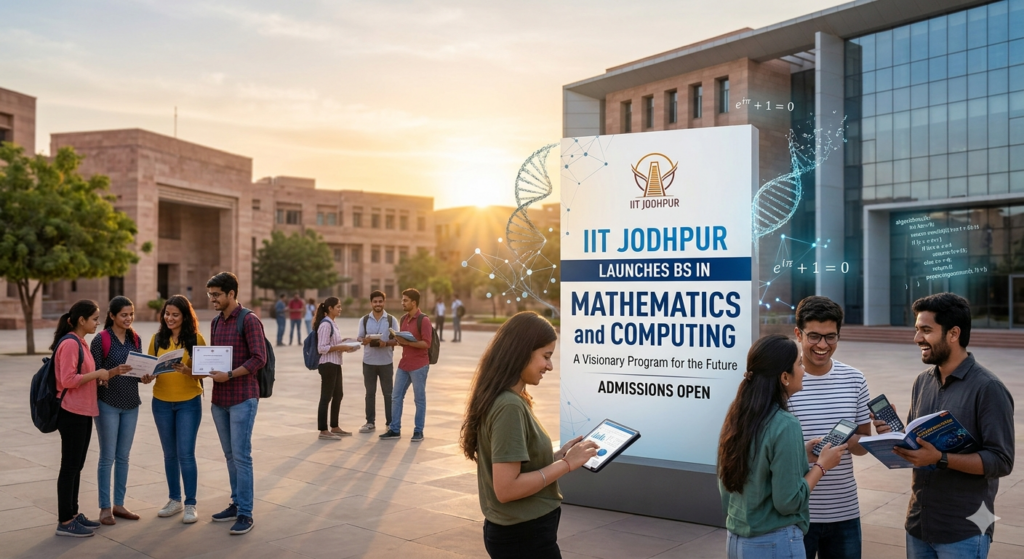 IIT Jodhpur Launches BS in Mathematics and Computing; Admission Through JEE Advanced 2026