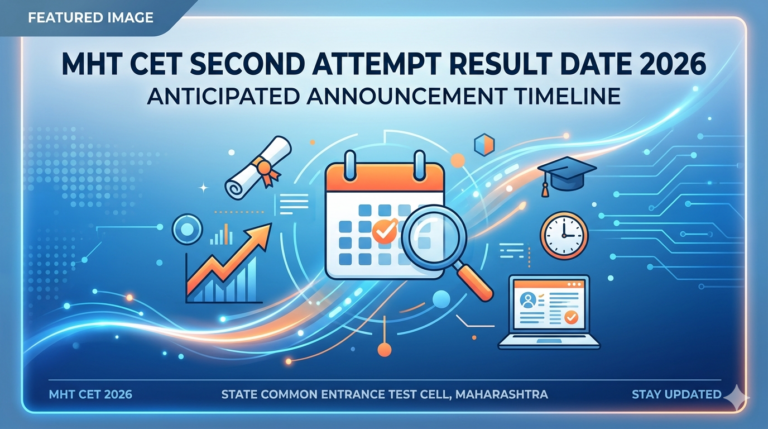 MHT CET Second Attempt Result Date 2026: