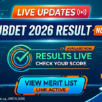 PUBDET Result 2026 Live Updates