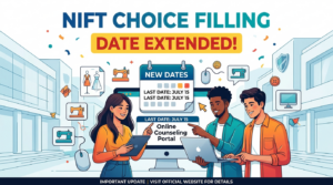NIFT Choice Filling Date Extended; Fill Your Choices Now at nift.ac.in/admission