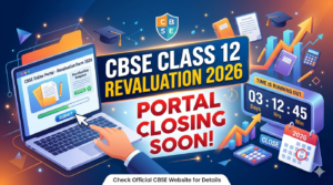 CBSE Class 12 Revaluation 2026 Portal Closing Soon