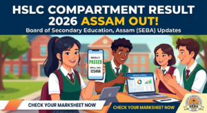 HSLC Compartment Result 2026 Assam OUT