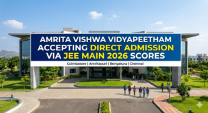 Amrita Vishwa Vidyapeetham Accepting Direct Admission via JEE Main 2026 Scores; Last Date to Apply June 30