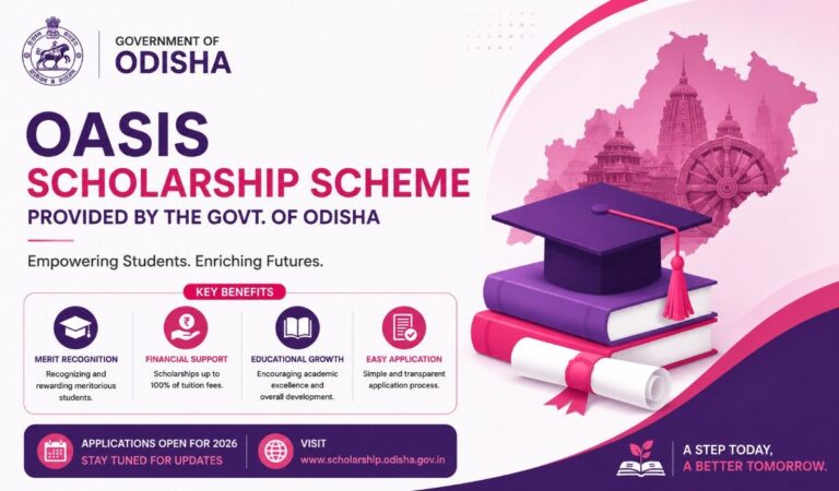 Oasis Scholarship 2026: Eligibility Criteria, Financial Benefits & Application Guide