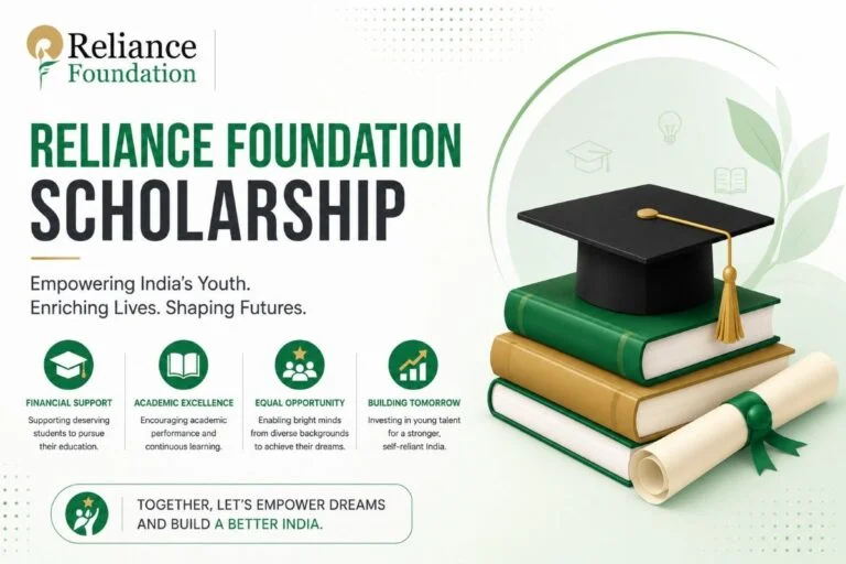 Reliance Foundation Scholarships 2025-26: Eligibility, Benefits, and Application Process