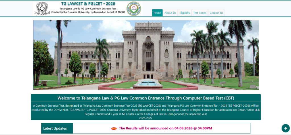 Official Website to Check Result